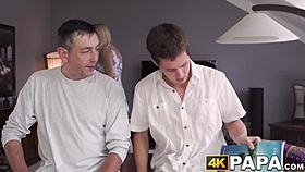 Young Cheater Takes Rough Anal From Older Man