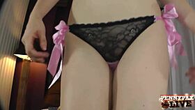 fiery penny pax teases her big tits and ass in lingerie solo