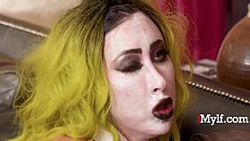 a sexy beetlejuice parody with big tits and squirting