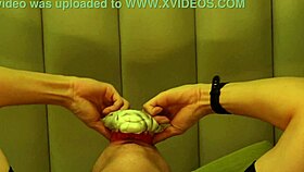 giant wolf roughly tongues male college student's mouth hole in intense solo session