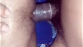 indonesian wife chats online while husband is out 😏