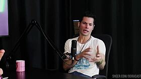 Compilados Do Jow Jow No Bora Cast With Bruna Carlos In Sheer Red Lingerie.