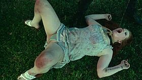 submissive humiliation slut crawls out of lagoon to eat ass and drink piss siren