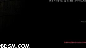 I punished angel by stuffing her anal and vagina with electric toys while she sucked cock