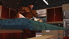 duane browns maid becomes the luckiest woman with huge black cock