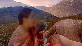 Asian Latina Milf Licks Ass In Forest Fuck