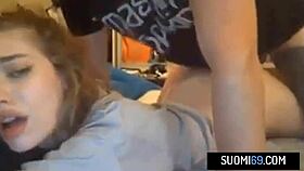 Finnish amateur sex with teen emotions and scandinavian passion