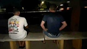 Esposa Malhando Na Rua A Noite Faz Sexo Amador Na Rua