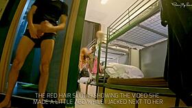 hostel mixed room with two girls