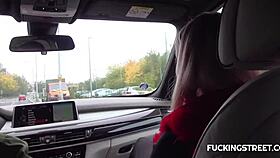 Blonde Gives Her Saviour Unexpected Sex On The Street