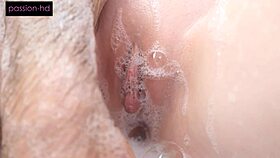 Skinny Babe LOVES Playing With A Sudsy BIG Toy - Cecelia Taylor