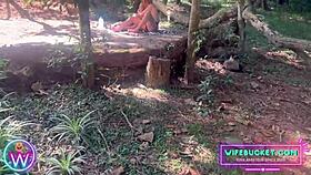 I's tricked into watchin' my girlfriend and yoga instructor on my cock