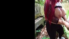 My stepfather takes me to an abandoned house for forbidden sex.