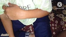 Step sister and step brother had sex in the dorm.