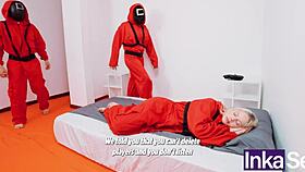 squid game parody where vivian lola gets fucked in the ass for not listening to bosses 😏