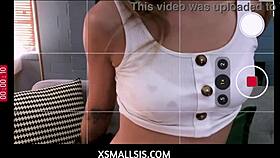 Hot teen stepsis Mia Kay helps me lose my virginity with deepthroat