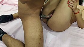 Decided to masturbate in stepsisters room with monster cock fisting and doggystyle?