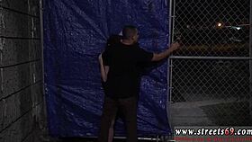 Check out this rough outdoor gangbang with bondage 😈