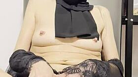 How does this dildo feel inside? she asks while masturbating to orgasm.