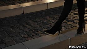 tushyraw's fibi euro is a flawless blonde getting her tight ass filled