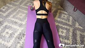 Working Out Turns Into Hardcore Anal Sex!