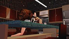 duane browns maid becomes the luckiest woman with huge black cock