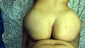 Sister-in-law visits, I put her on all fours.