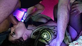 Milf Wife Jodie James Gets Anal and DP Threesome at Swinger Club