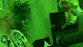 Horny Mommy Janet Gets Fucked In The Kitchen.