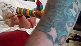 i fuck my real doll with toys and anal