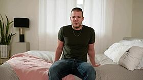 Tall tatted Rocky Emerson gets plowed by Codey Steele's cock