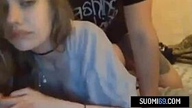 Finnish amateur sex with teen emotions and scandinavian passion