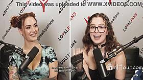 Award-winning sluts spill cum in interview