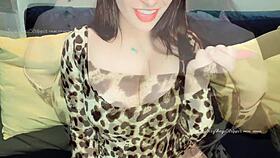 hot latina brunette gives jerk off instructions while fisting her ass 😍