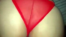 This latina amateur has such a nice ass, homemade with natural tits and mommy appeal