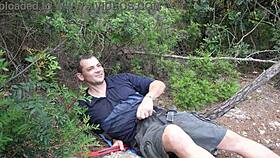 Aixmen La Cubana fucks in car woods