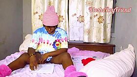 Roommate Chooses Dildo Over Book For Passionate Fuck