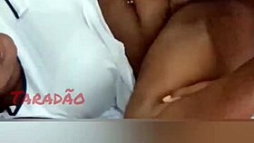 'Cuzinho guloso,' the submissive latina mature said, 'lick it now?'