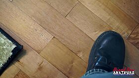 Skylar The Brunette Exotic Hottie Gets Shaved Pussy Deeply Fingered And Fucked