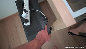 My pc isnt the only thing i broke today-my step-dad filled my ass for a new one