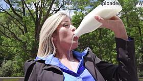 Ria Sunn in ROUGH 5on1 with DEEPTHROAT and GAPPING