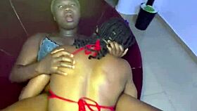 Hot Curvy Ebony Dark Lady Gets Taught A Lesson