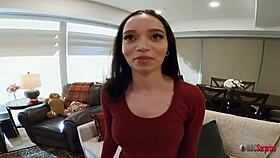 bbc surprise - bbc cant stop cumming inside 18 year old with perfect natural tits