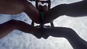 amigos transam gostoso no meio do mato e cai na net