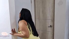 Horny woman seduces gas technician bbw savannah watson