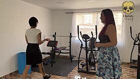 Intense lesbian therapy ravages the mature widow's wet pussy with scissoring and licking.