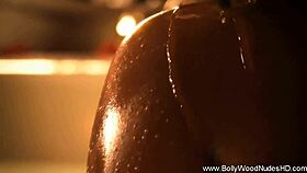 I tease and undress sensually, ripping clothes in bollywood dancing striptease.