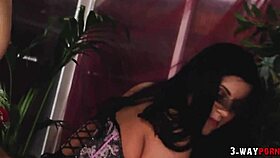 Check out this amazing threesome with blonde and brunette