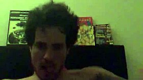 horny masturbation turns hardcore on the bed