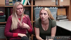 amateur teen gets caught masturbating in the library by police